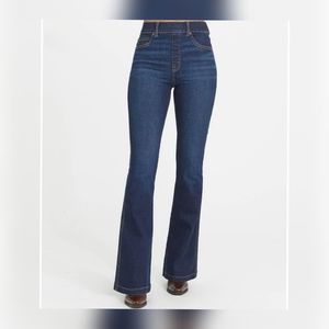Spanx flare leg high rise stretch jeans